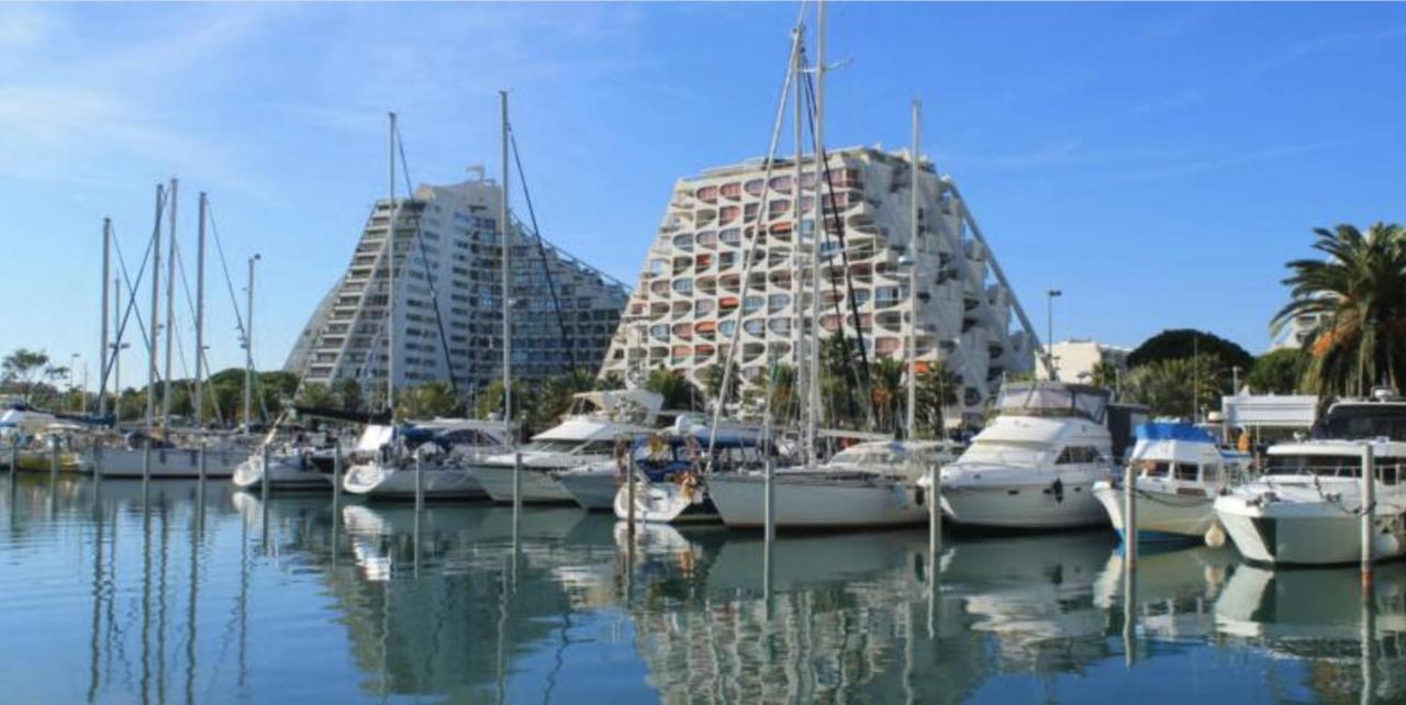 Super Appart ! Terrasse, Clim, Parking, 2Min Plage. La Grande Motte Dış mekan fotoğraf