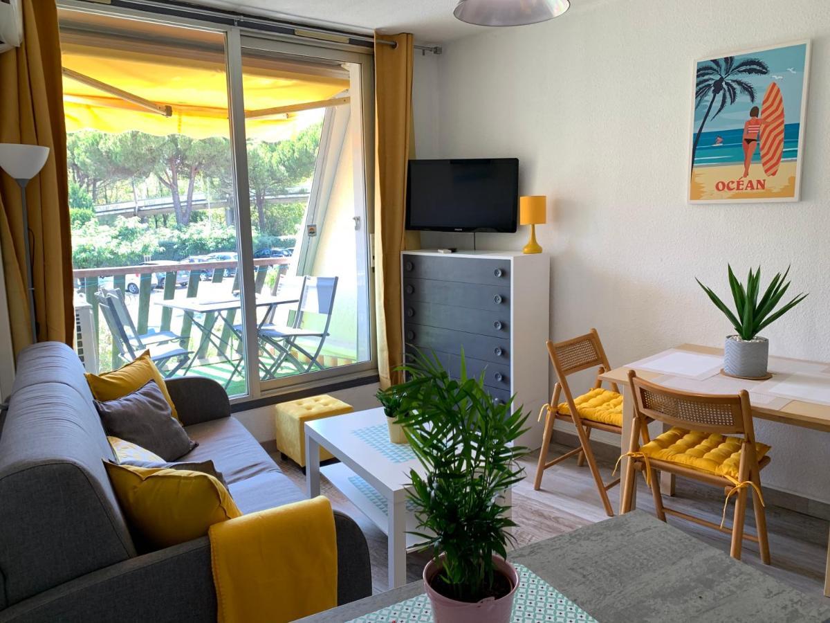 Super Appart ! Terrasse, Clim, Parking, 2Min Plage. La Grande Motte Dış mekan fotoğraf